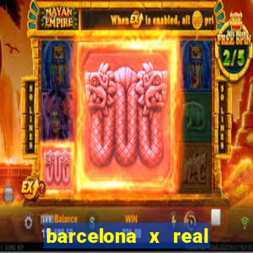 barcelona x real madrid ao vivo futemax